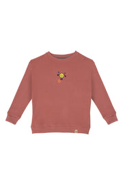 beetlebeez 'PINK SMILEY' SWEATSHIRT - pink